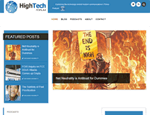 Tablet Screenshot of hightechforum.org